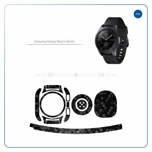 Samsung_Galaxy Watch 42mm_Honey_Comb_Circle_2